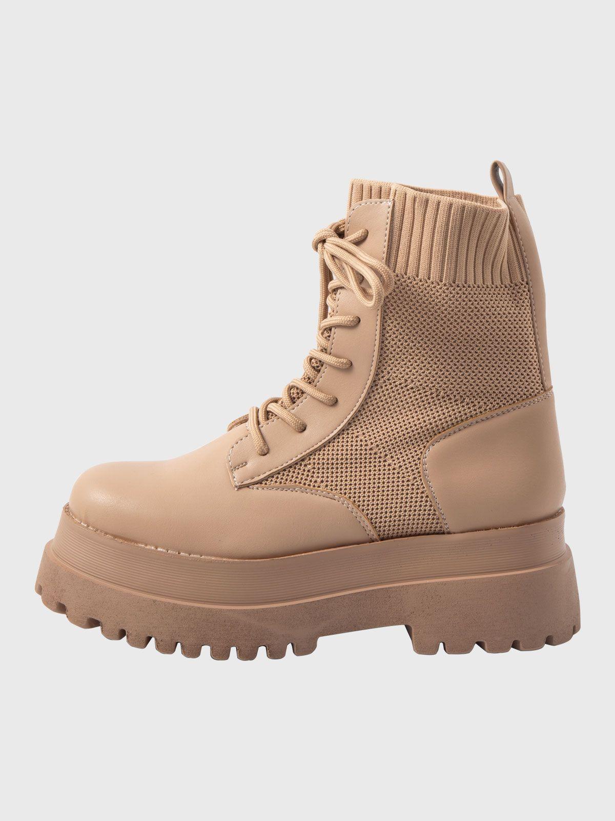 Botin Cósima Beige Weide-1