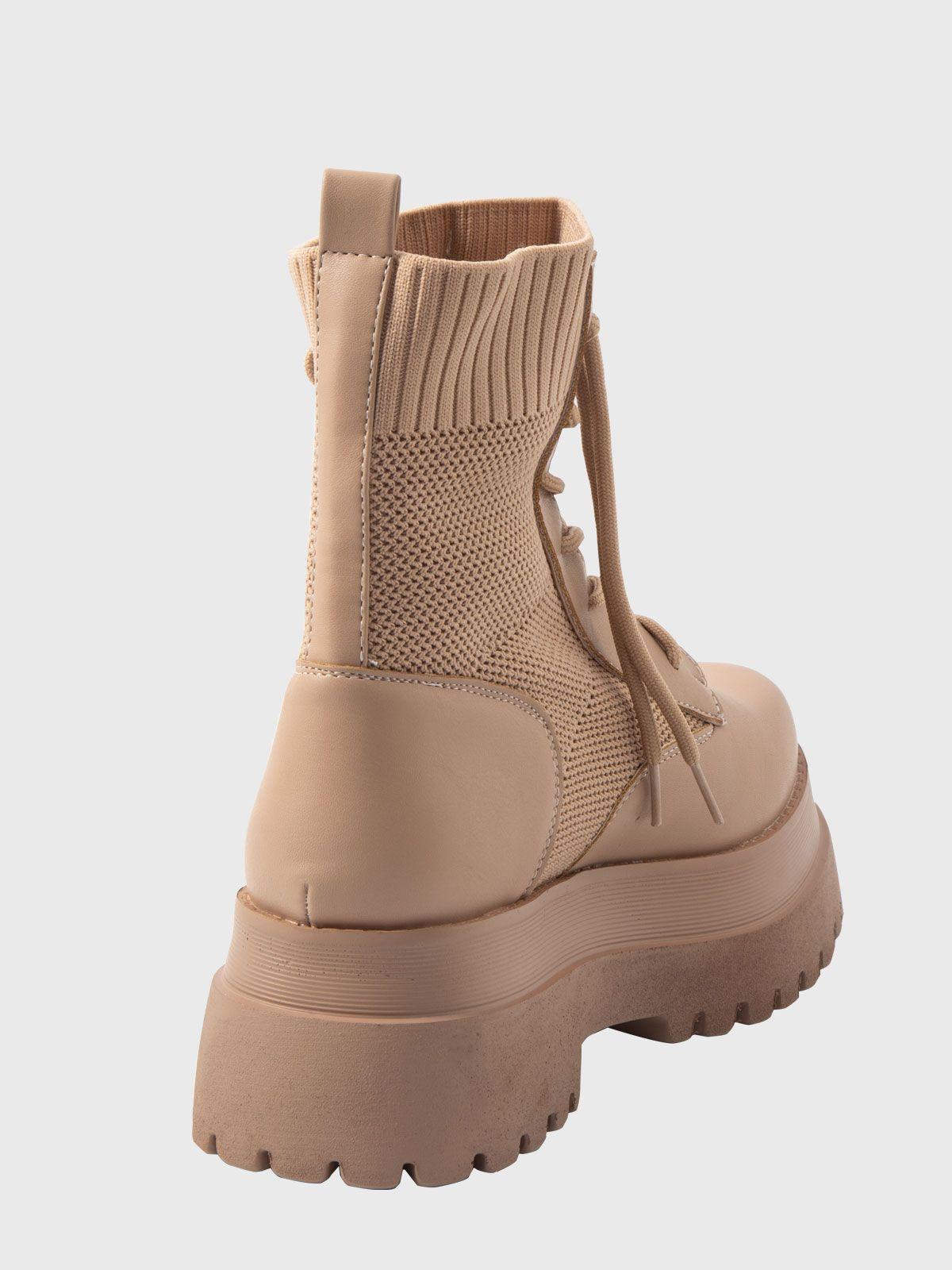 Botin Cósima Beige Weide-2