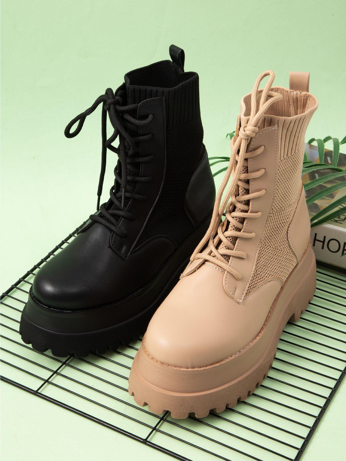 Botin Cósima Beige Weide-4