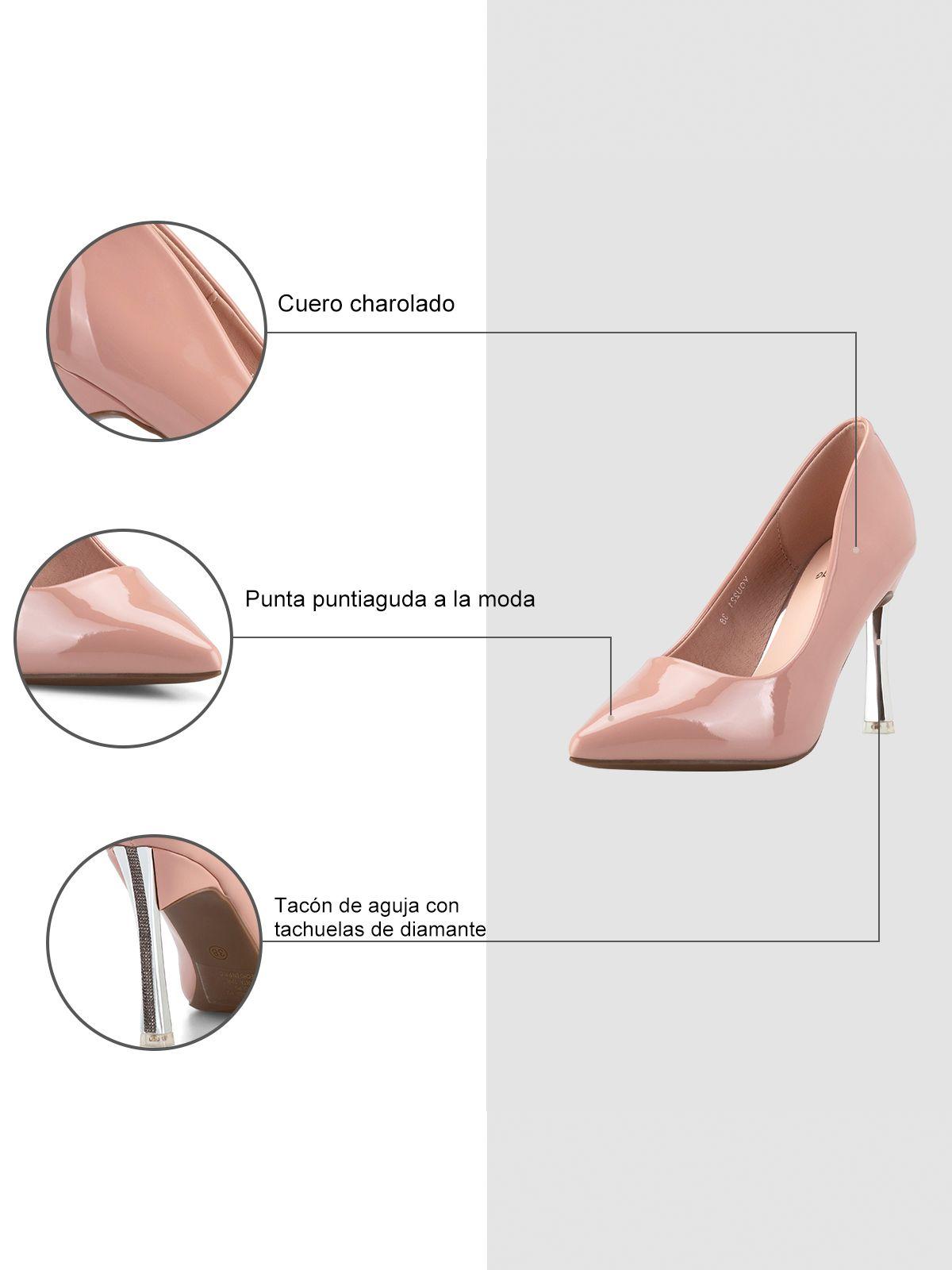 Zapatos Taco Rosado Fiesta Weide YOU221-7