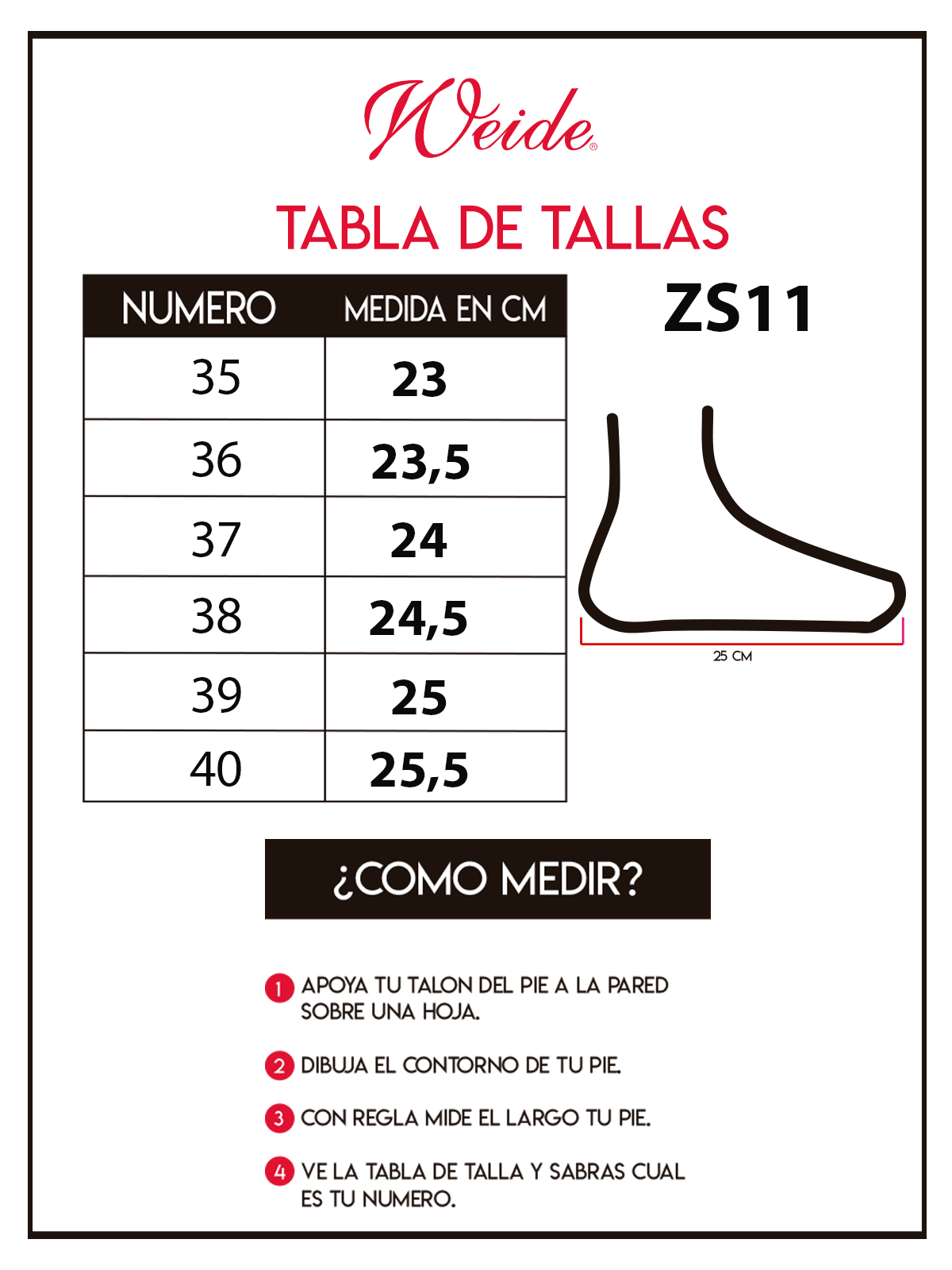 Botin Akane Negro Weide-3