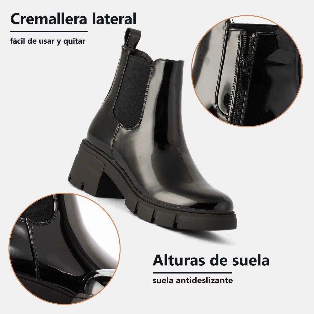 Botin Akane Negro Weide-4