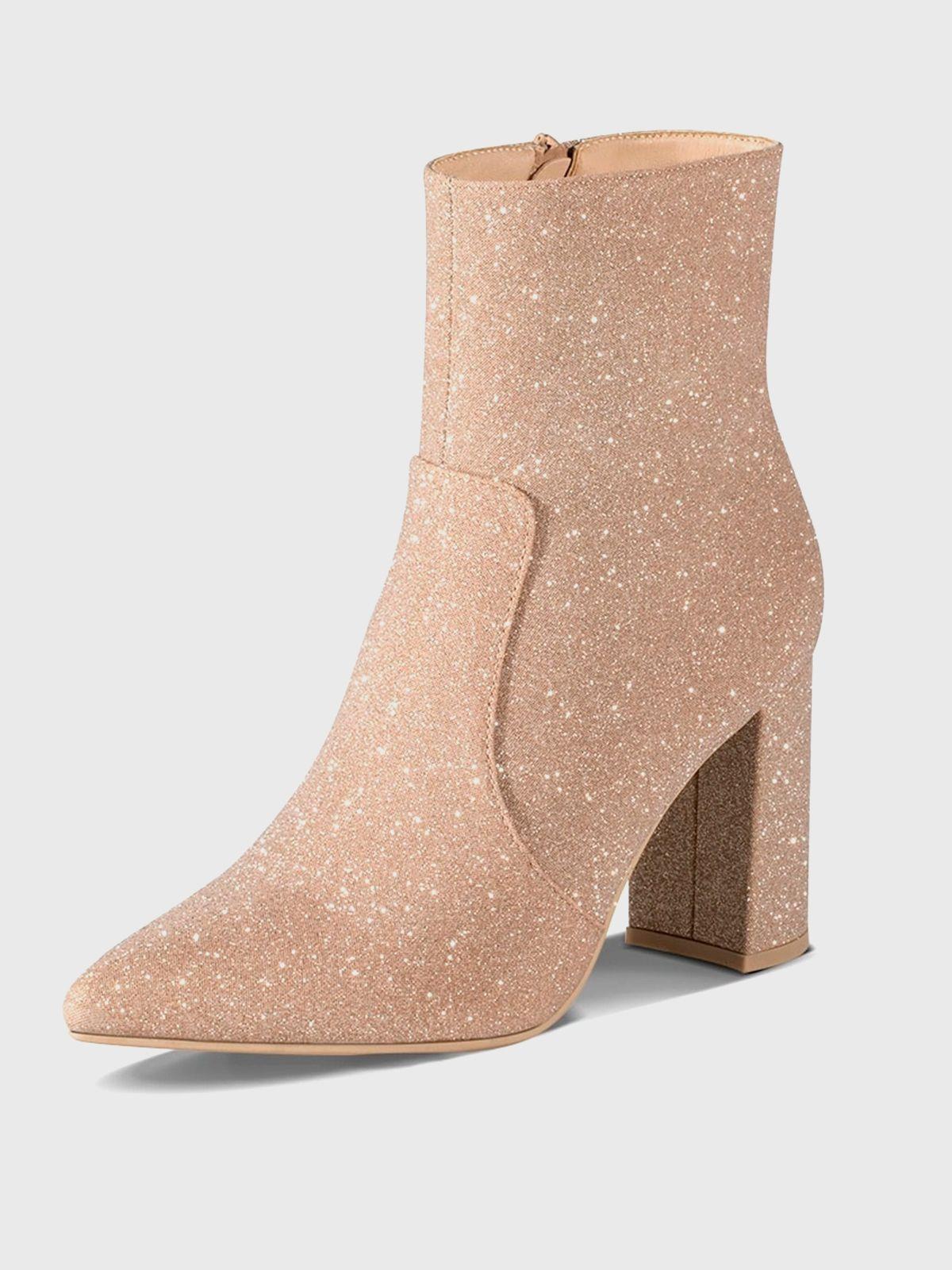 Botin Mujer Mia champan Weide-0