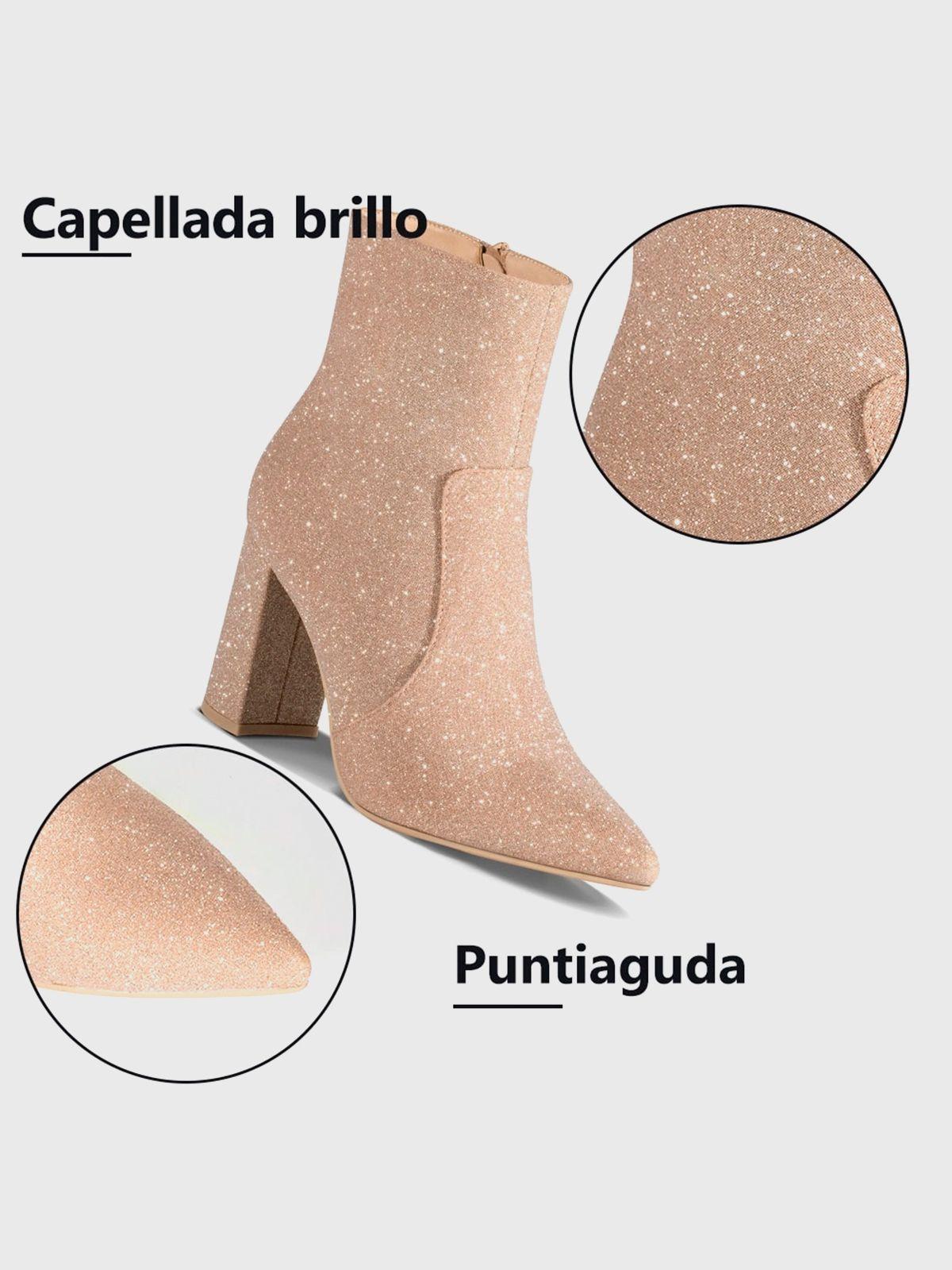 Botin Mujer Mia champan Weide-6