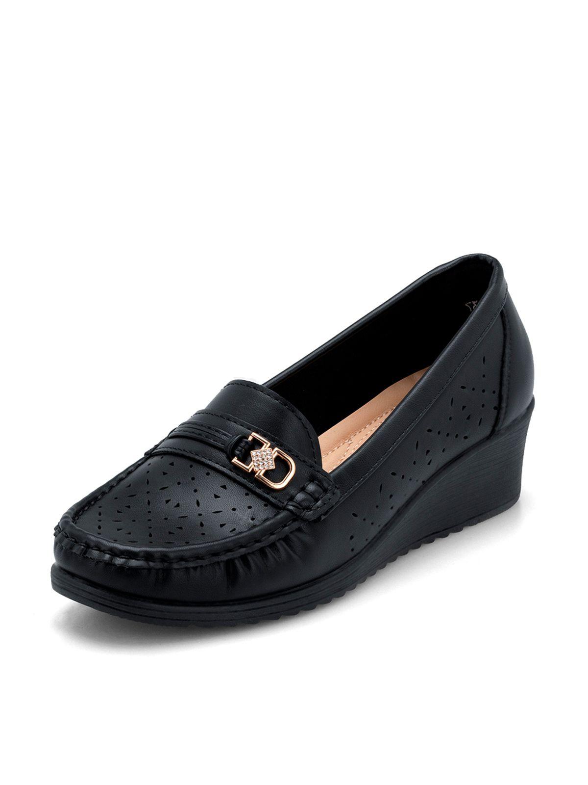 Mocasin Abril Negro Weide-0