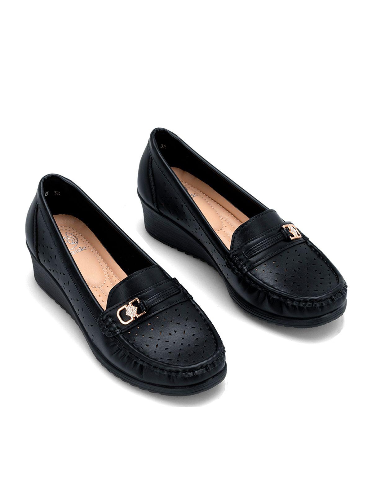 Mocasin Abril Negro Weide-2