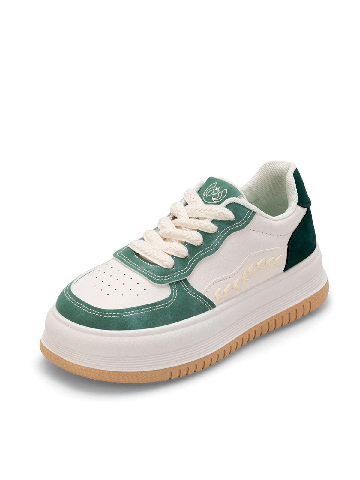 Zapatilla Verde Casual BOK110 Weide-0