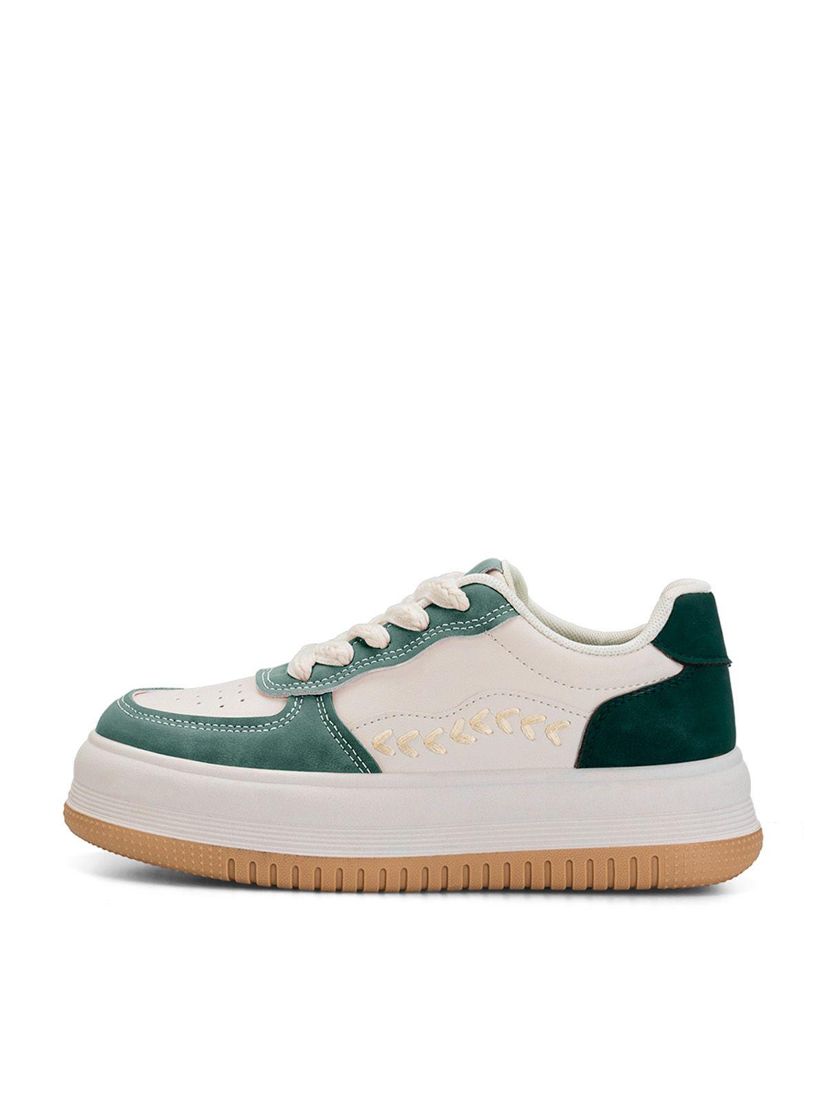 Zapatilla Verde Casual BOK110 Weide-1