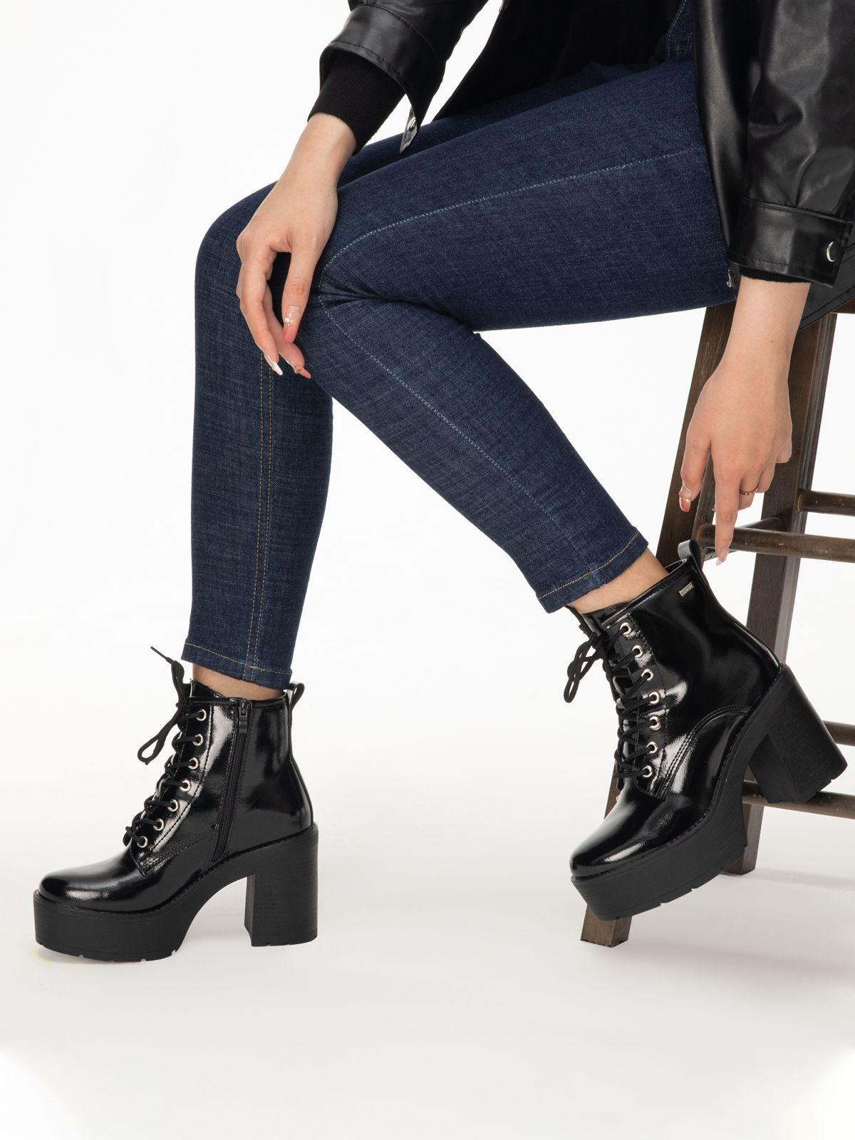 Botin Mujer María Negro Weide-1