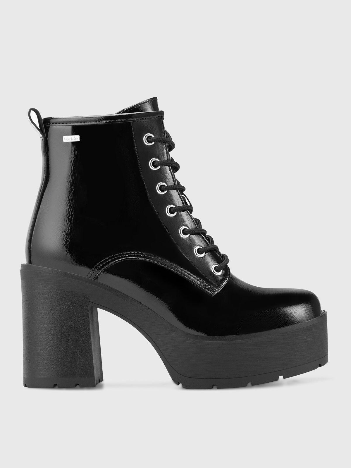 Botin Mujer María Negro Weide-2