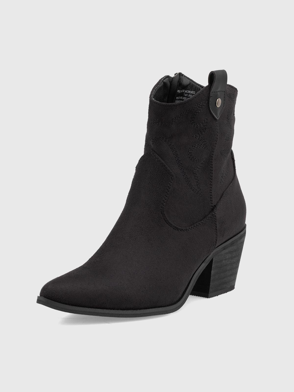 Botin Mujer Emma Negro Weide-0