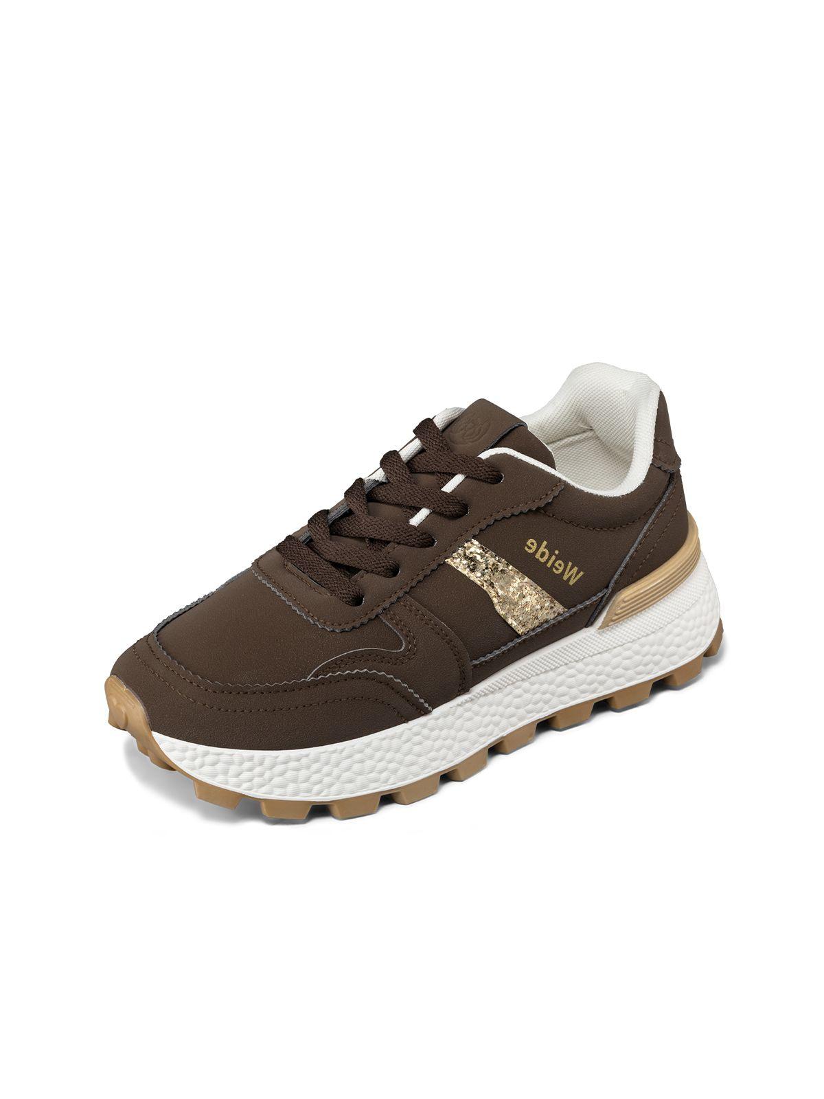 Zapatillas Urbanas Mujer Plataforma PU Weide SL75-0