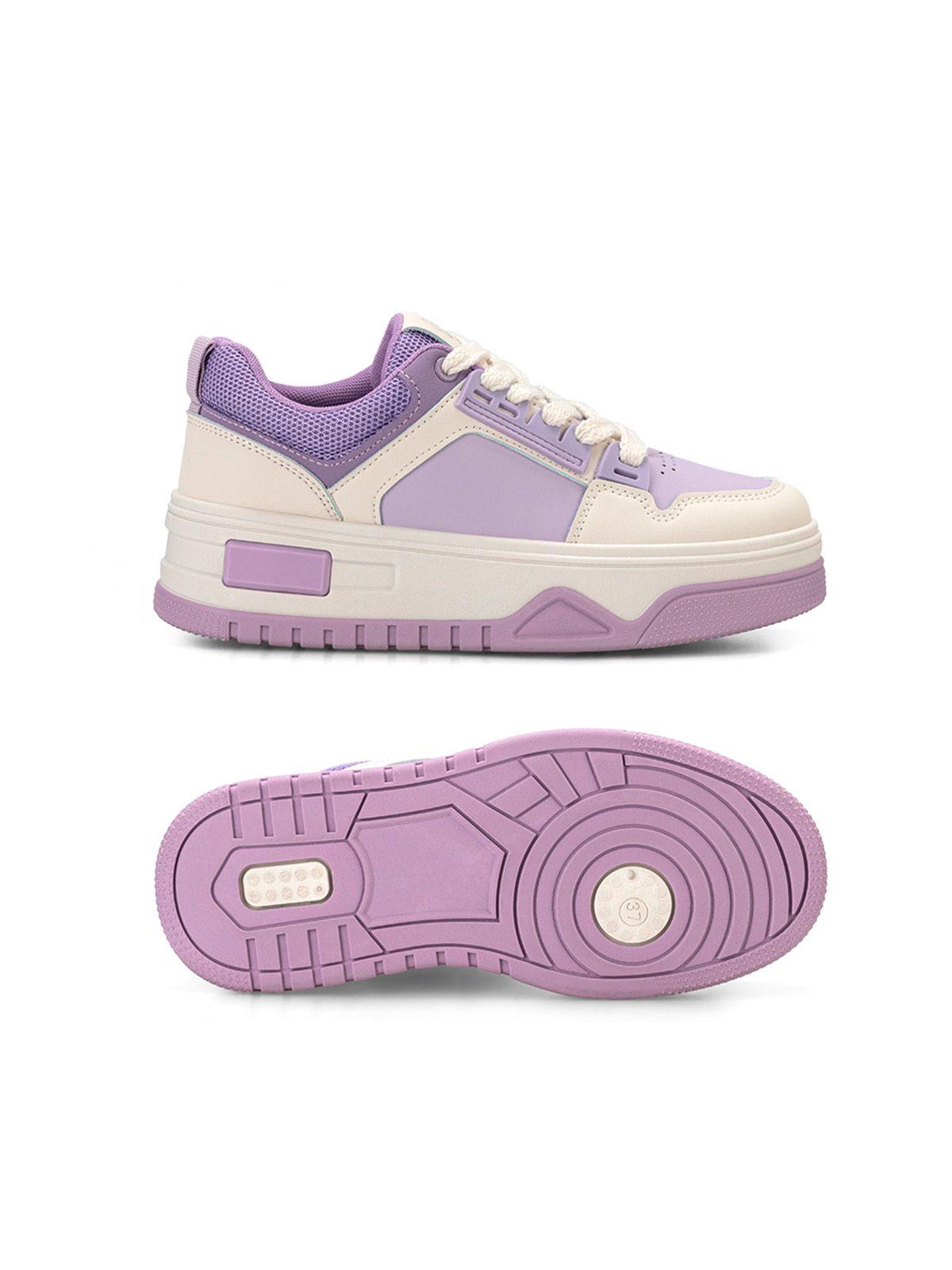 Zapatilla Morado Casual BOK109 Weide-2