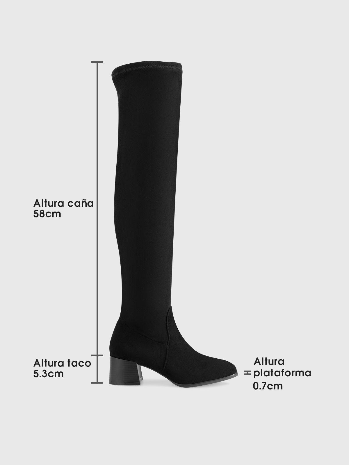 Bota Mujer Claudia Negro Weide-5