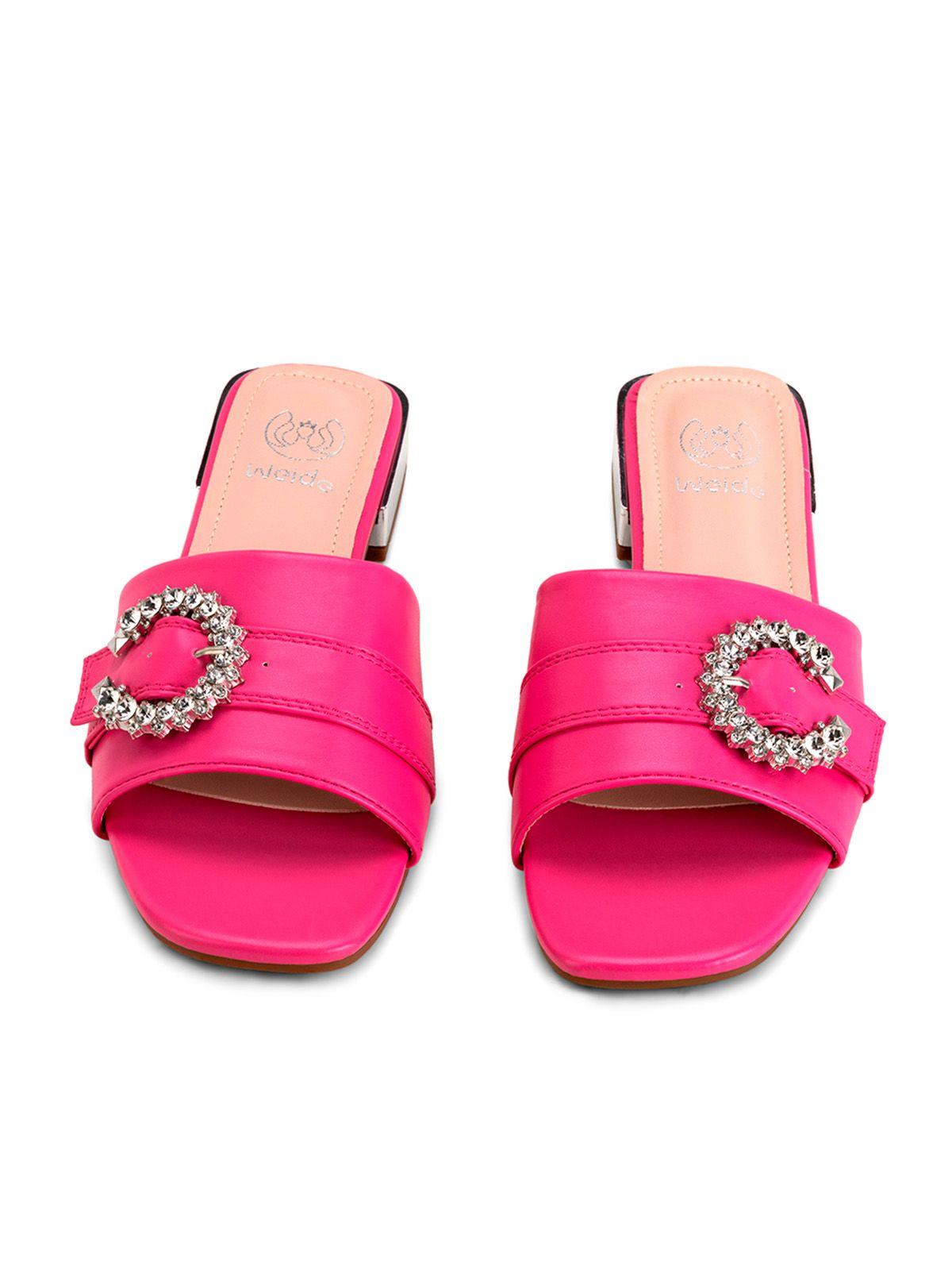 Sandalia Taco Durazno Casual QIU306 Weide-2