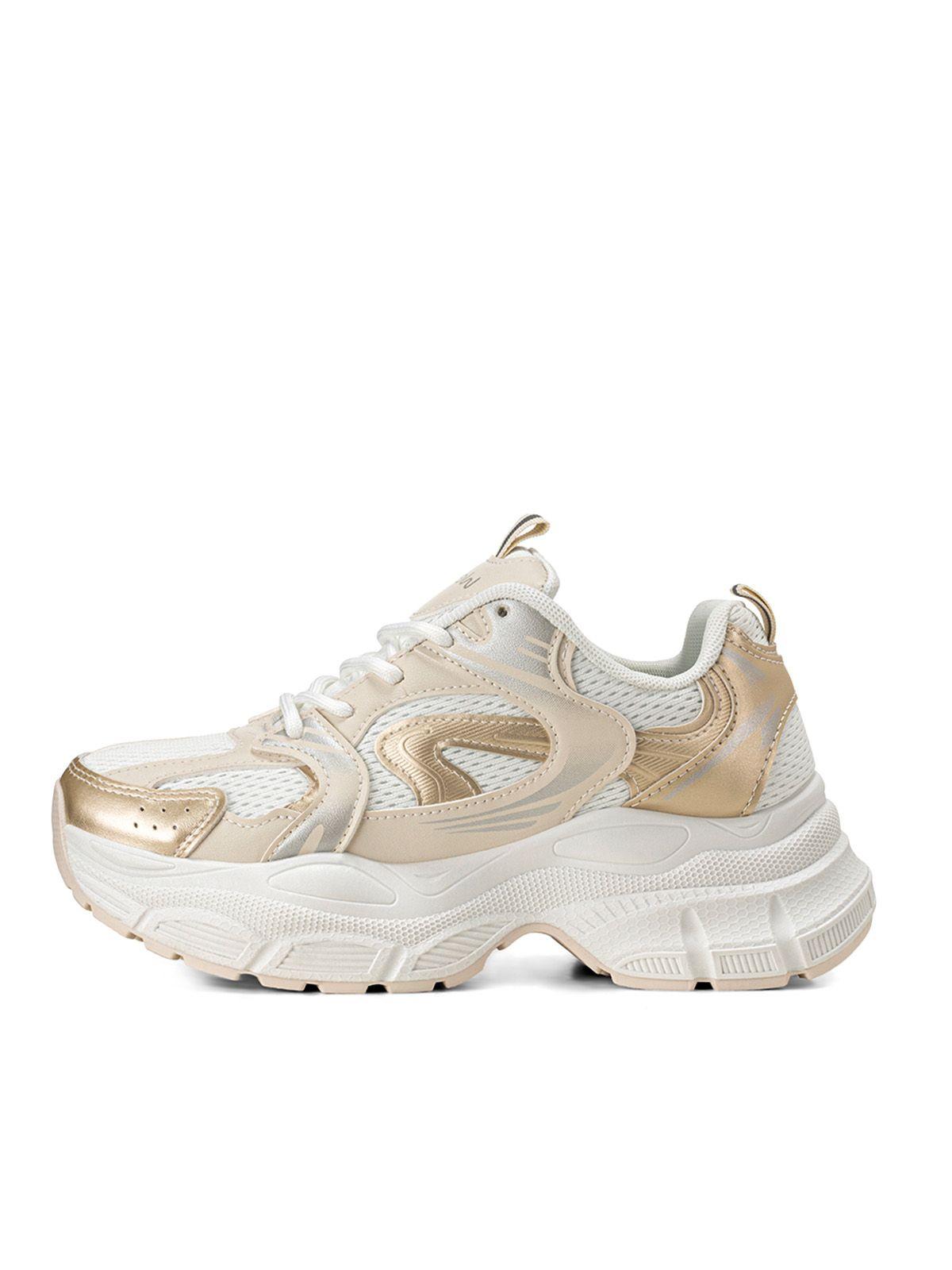Zapatillas Beige Casual Mujer Weide SL01-2