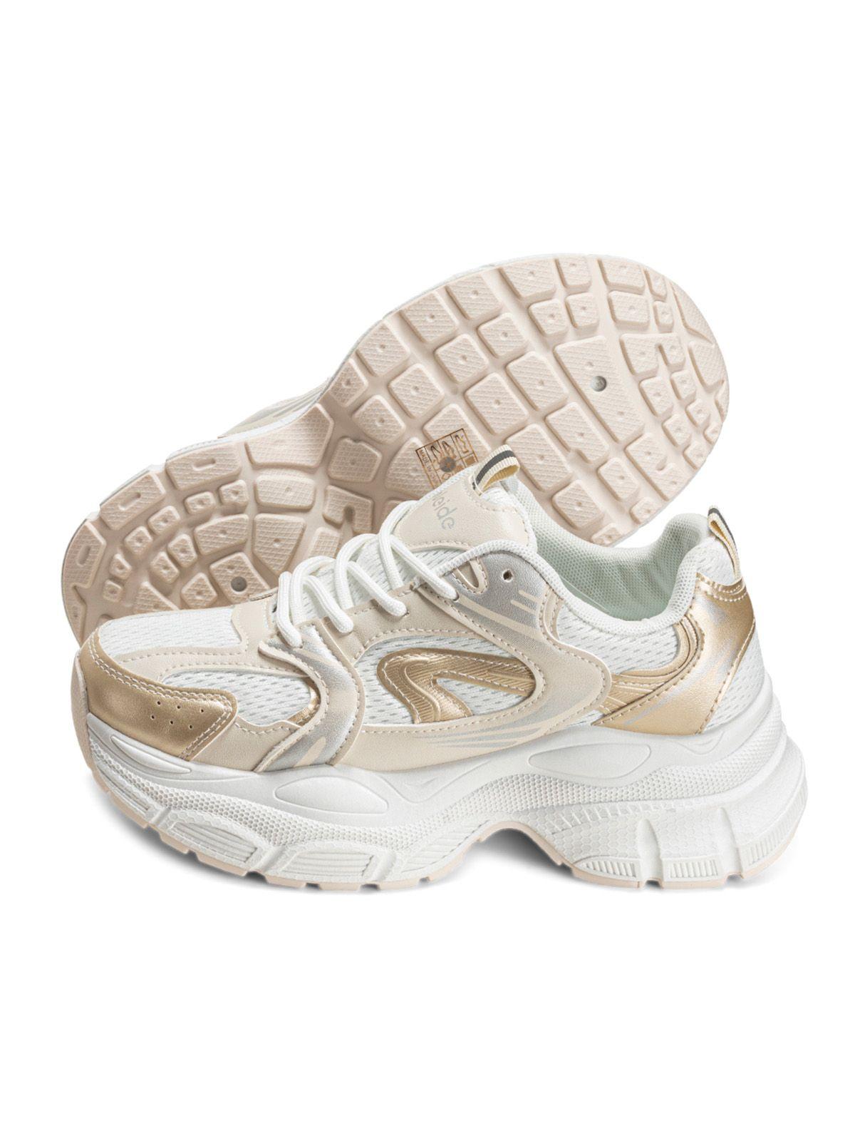 Zapatillas Beige Casual Mujer Weide SL01-4
