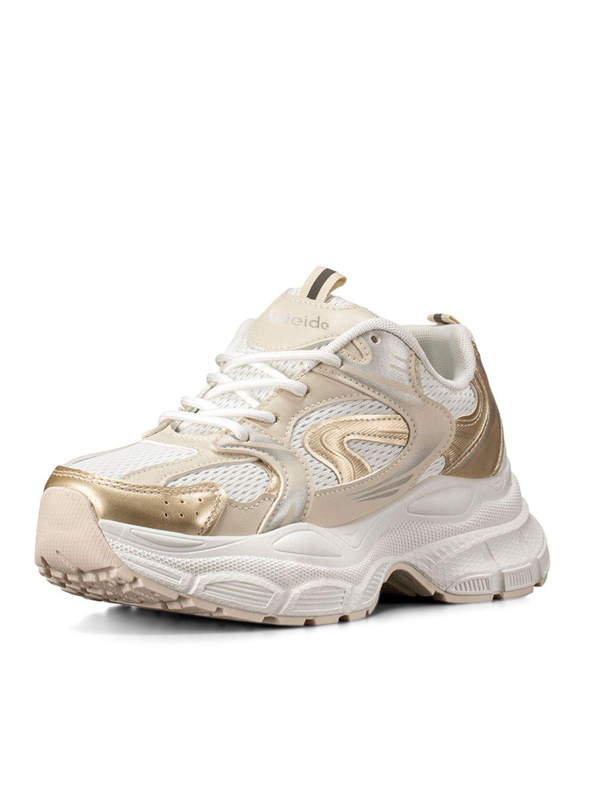 Zapatillas Beige Casual Mujer Weide SL01-0
