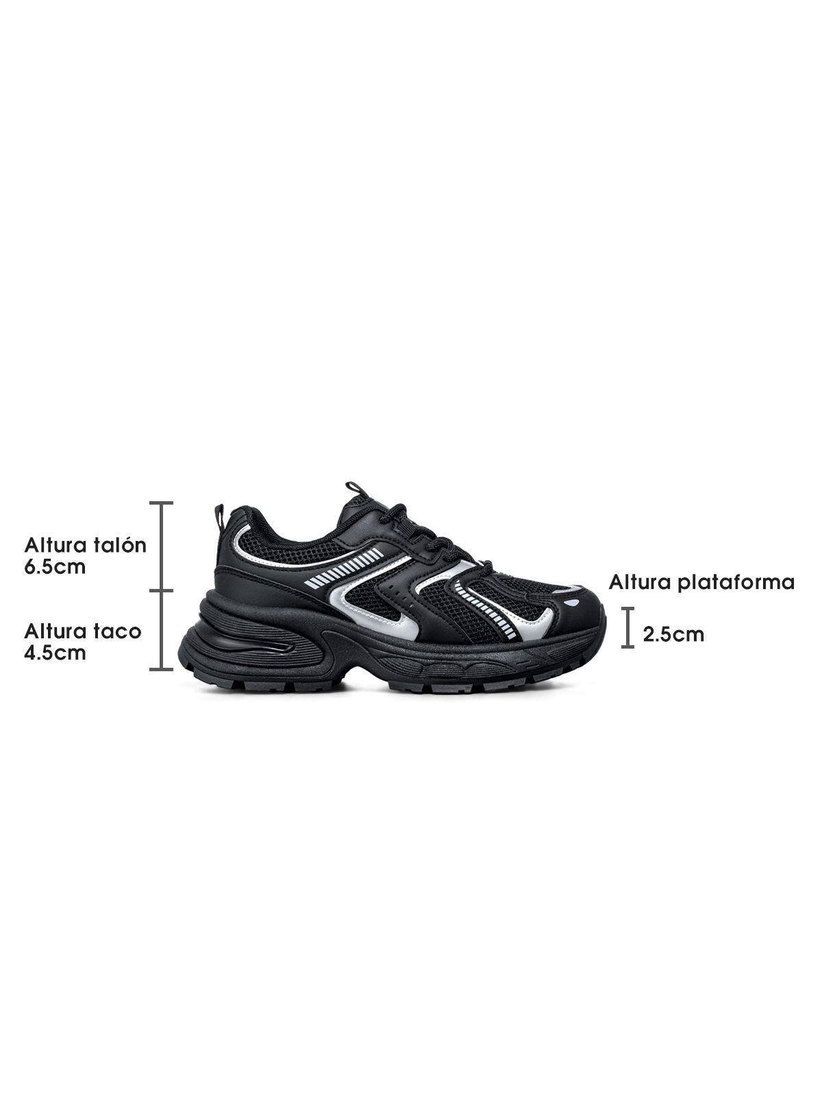 Zapatilla Deportiva Mujer De Malla Plataforma Weide LT206-6