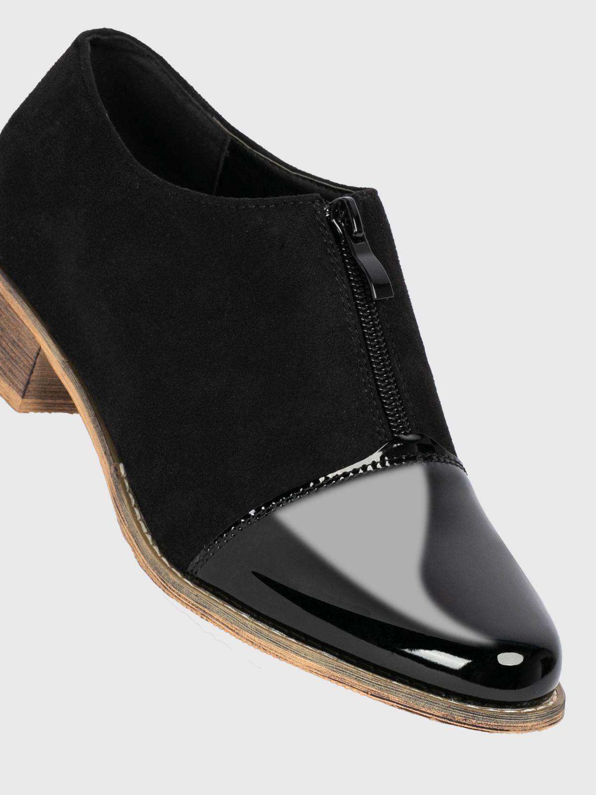 Mocasin Mujer Electra Negro Weide-5