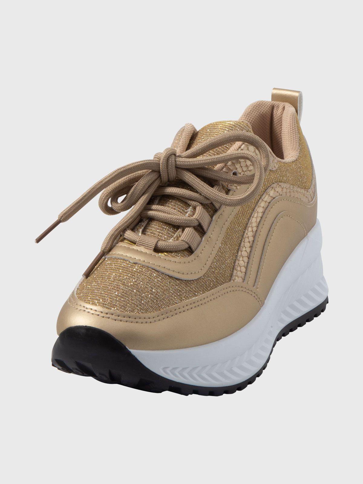 Zapatilla Aurore Dorado Weide-0