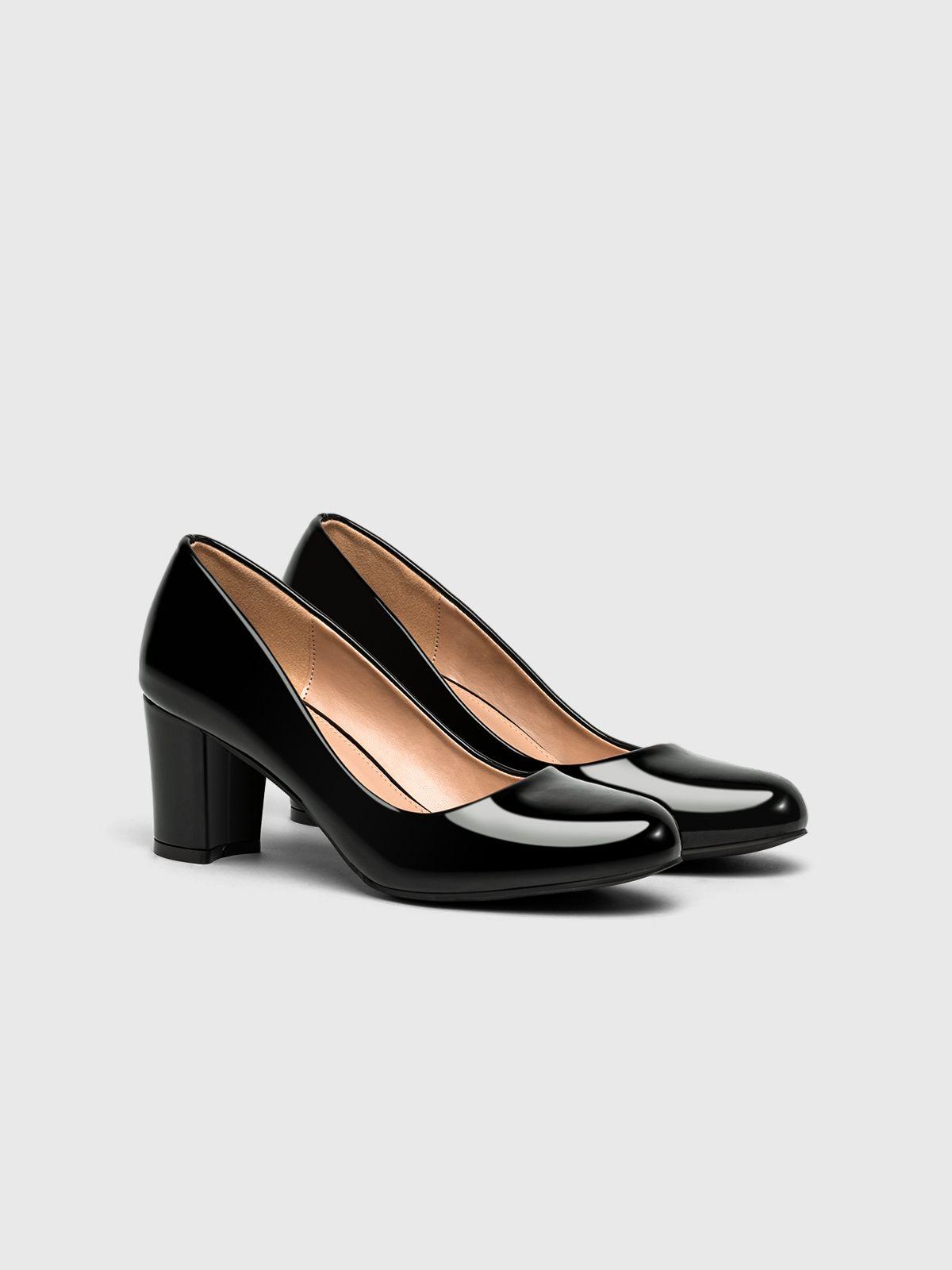 Zapato Mujer Mariela Negro Weide-4