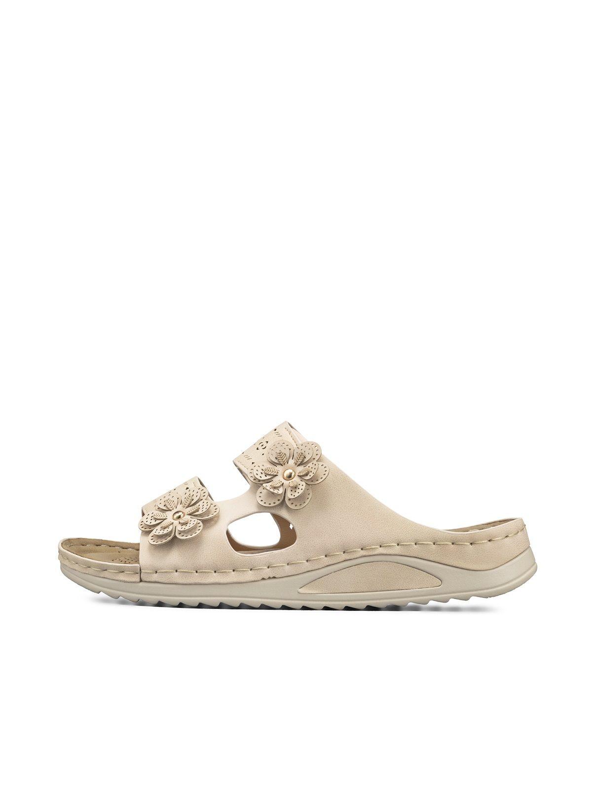 Sandalia Estilo Chala Confort Taco Cuña Mujer Weide JN723-4