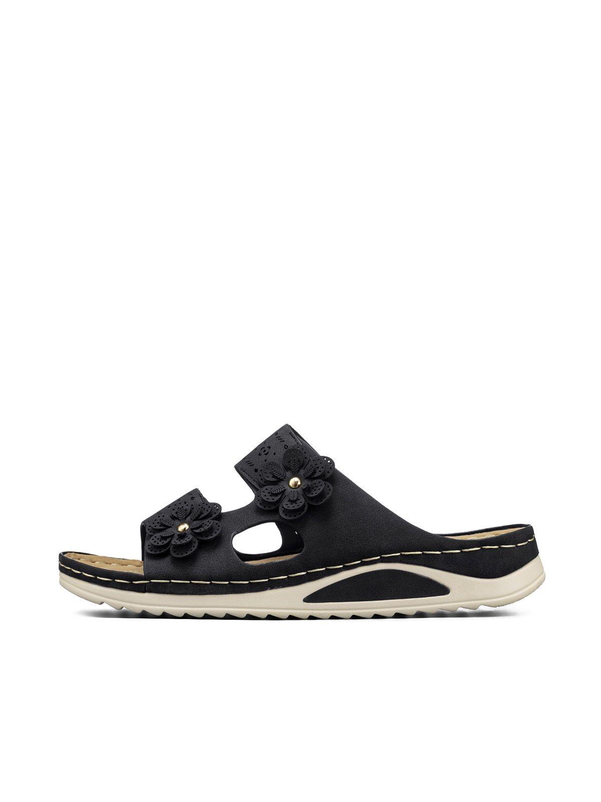 Sandalia Estilo Chala Confort Taco Cuña Mujer Weide JN723-4