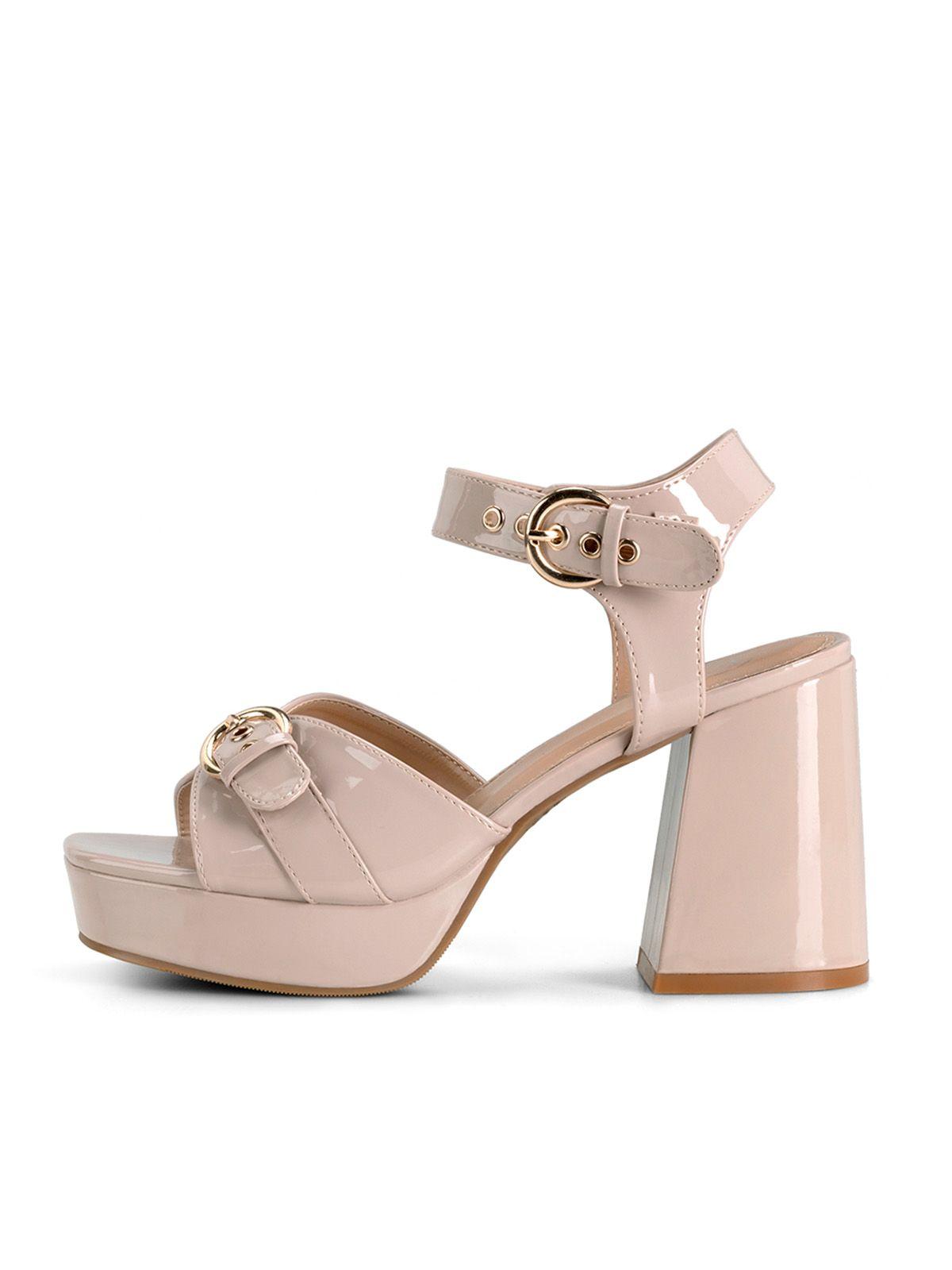 Sandalia Taco Beige Fiesta DMT11 Weide-1