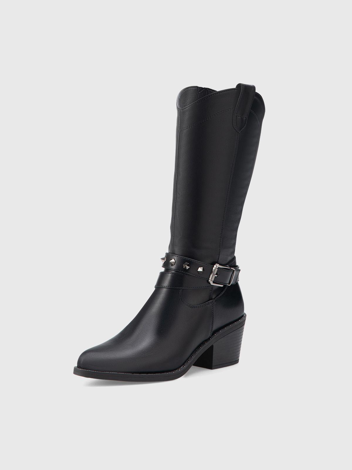 Bota Mujer Rita Negro Weide-0