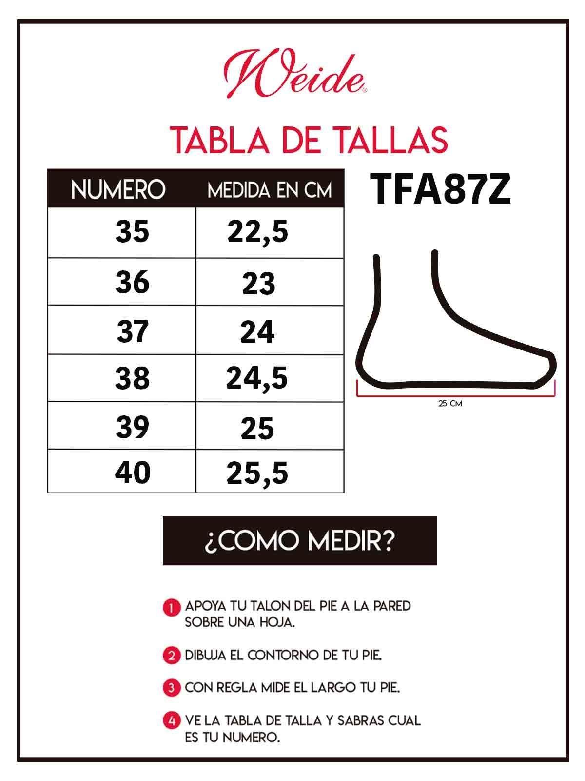 Zapatilla Isis Azul Weide-3