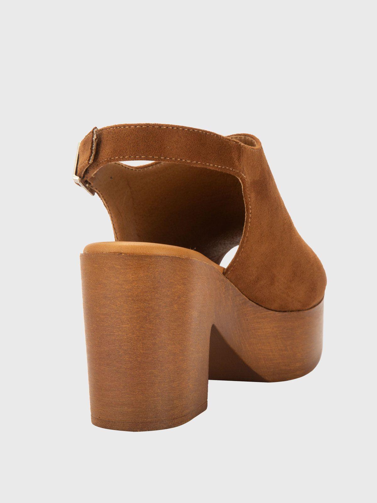 Sandalia Serenidad Camel Weide-2