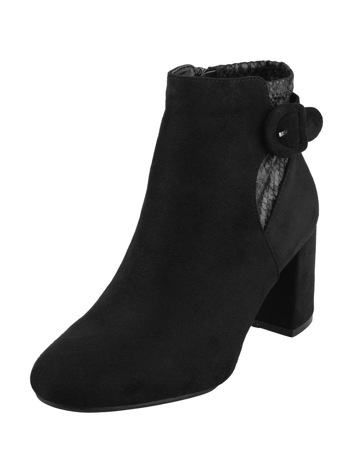 Botin Yoana Negro Weide-0