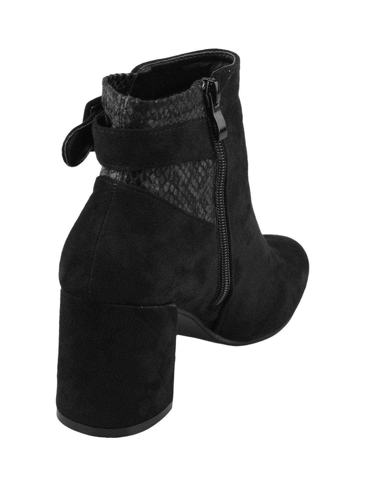 Botin Yoana Negro Weide-2