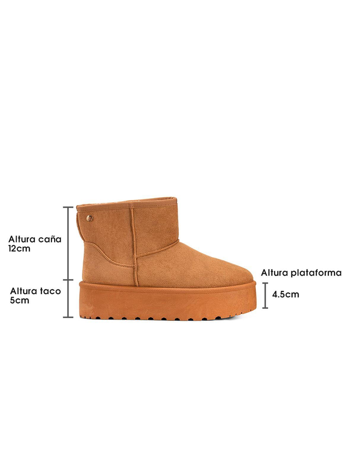 Botin Camel Casual Mujer Weide LT122-6