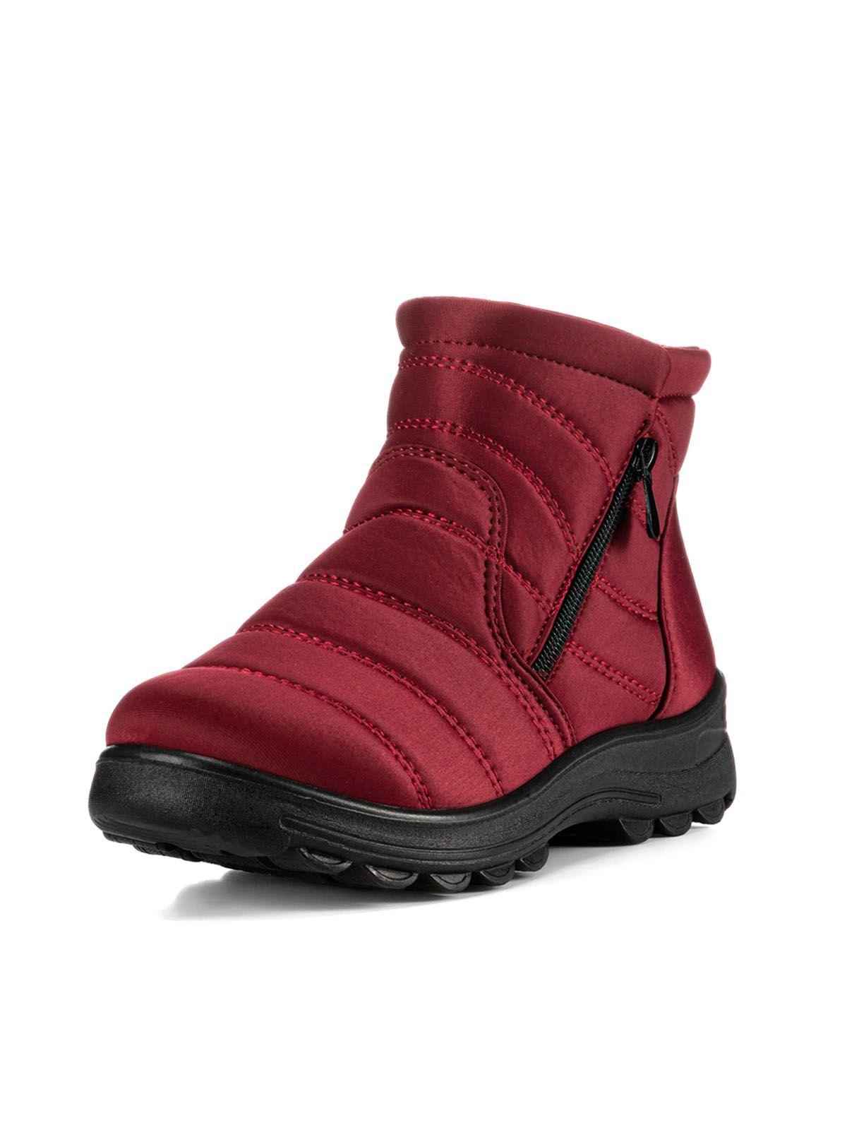 Botin Burdeo Casual Mujer Weide TFA191-0