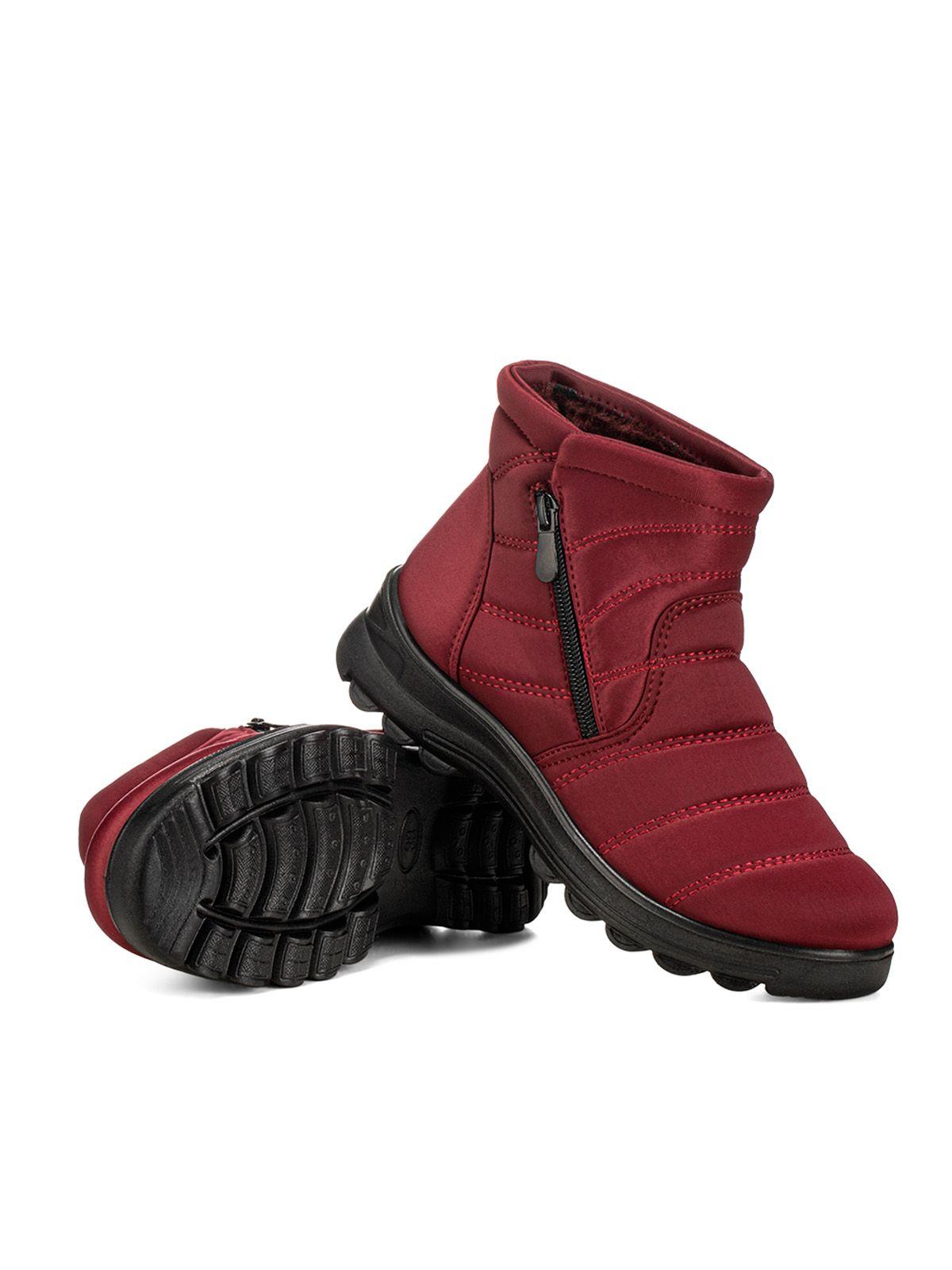 Botin Burdeo Casual Mujer Weide TFA191-6