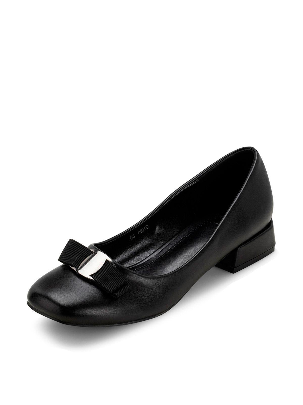 Zapato Taco Negro Casual GH85 Weide-0