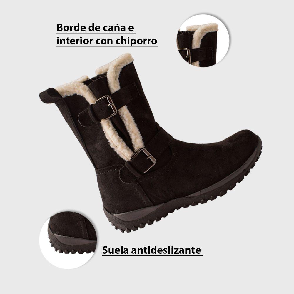 Bota Drew Negro Weide-5