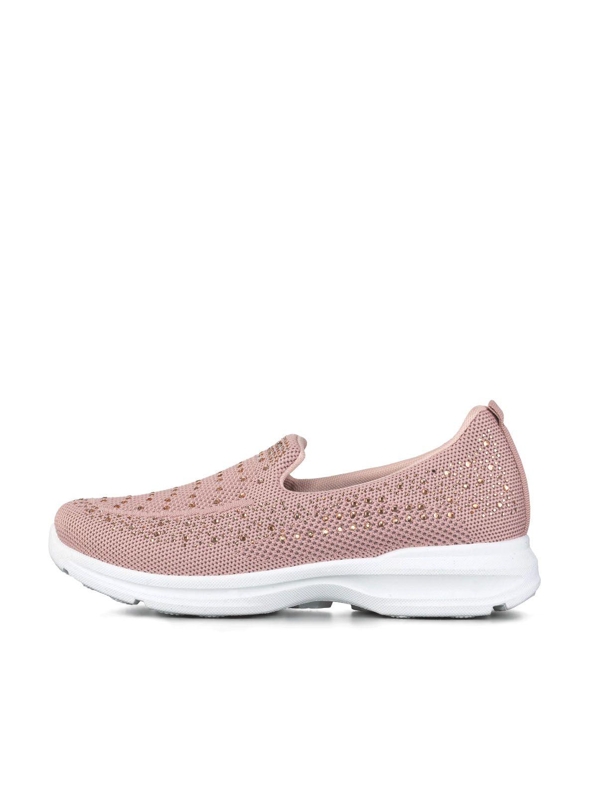 Zapatilla casual Mujer Slip On Con Pedrería Weide TFA203-4