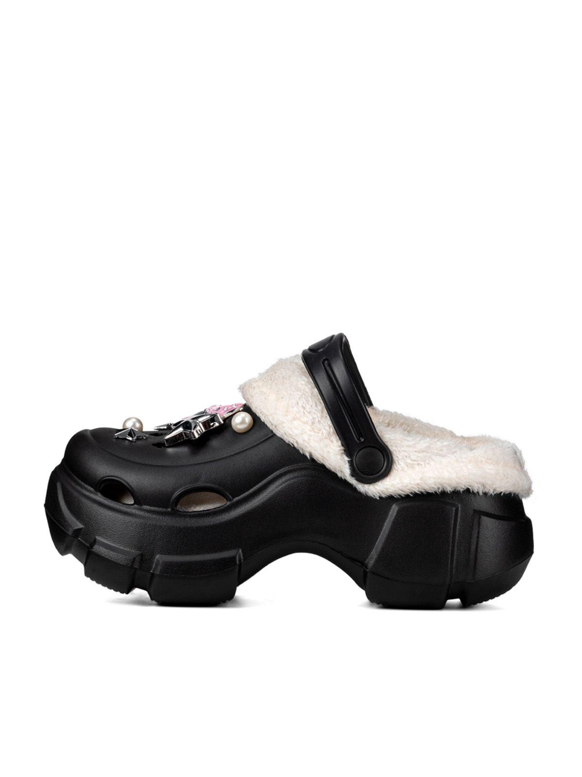 Zueco Negro Casual Mujer Weide GH119-3