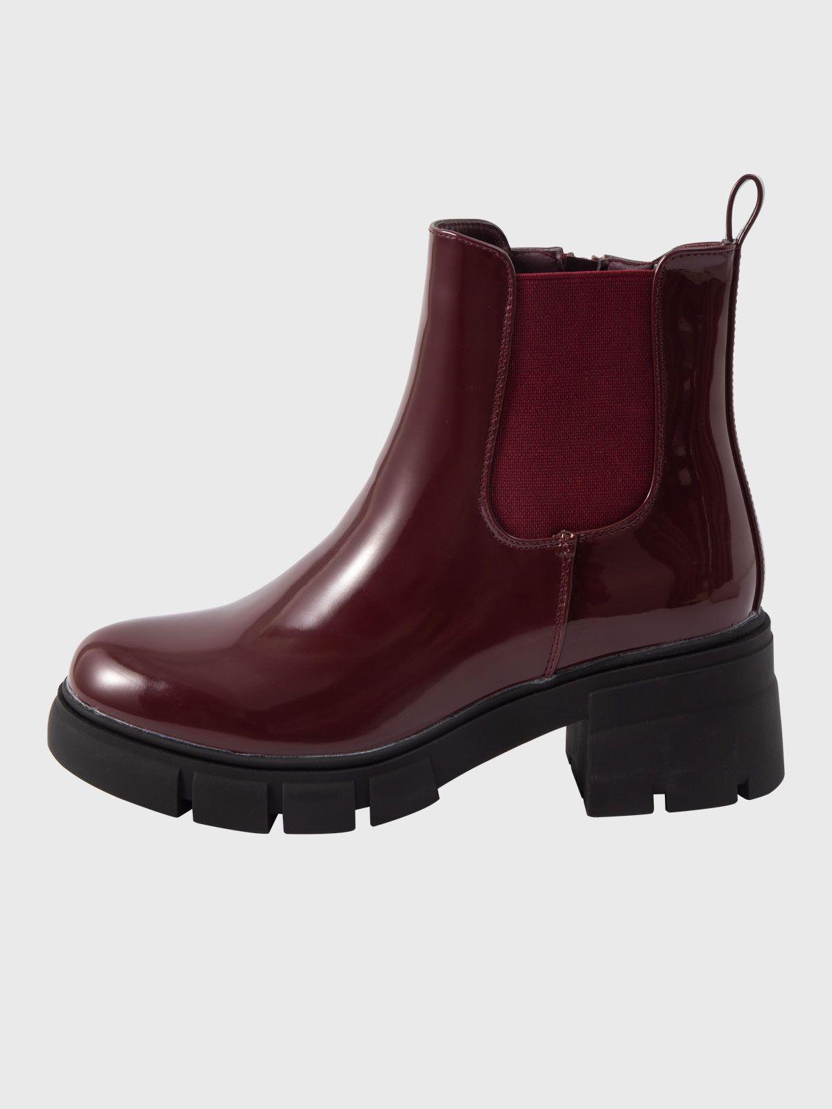 Botin Akane Rojo Weide-1