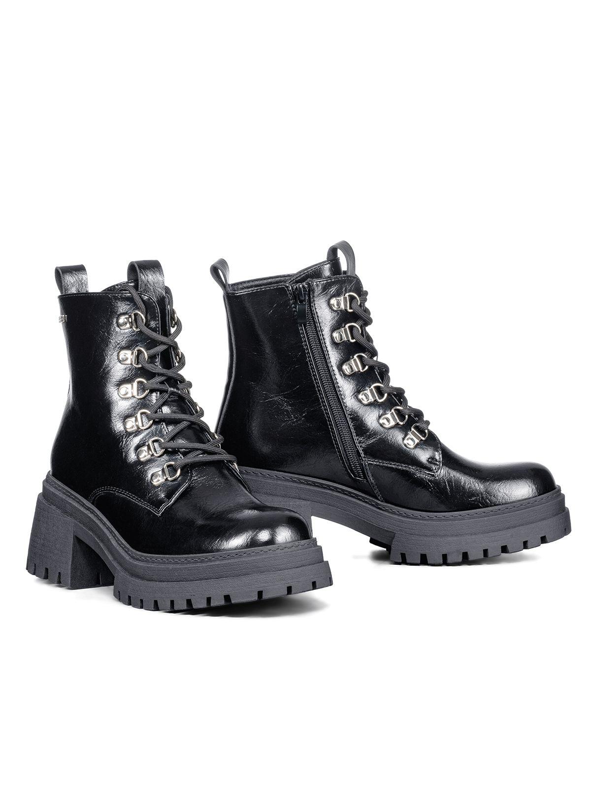 Botin Casual Mujer Eco Cuero Clasico Moda Weide DH85-4