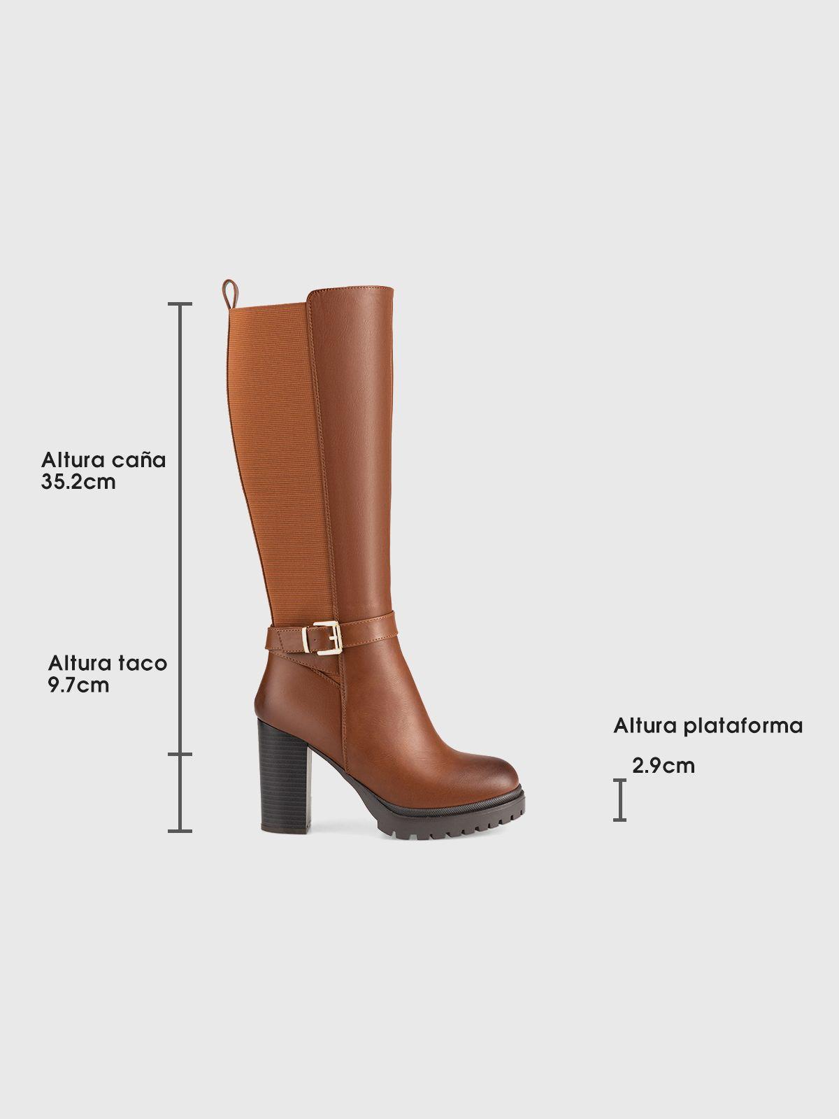 Bota Mujer Leyre Camel Weide-5