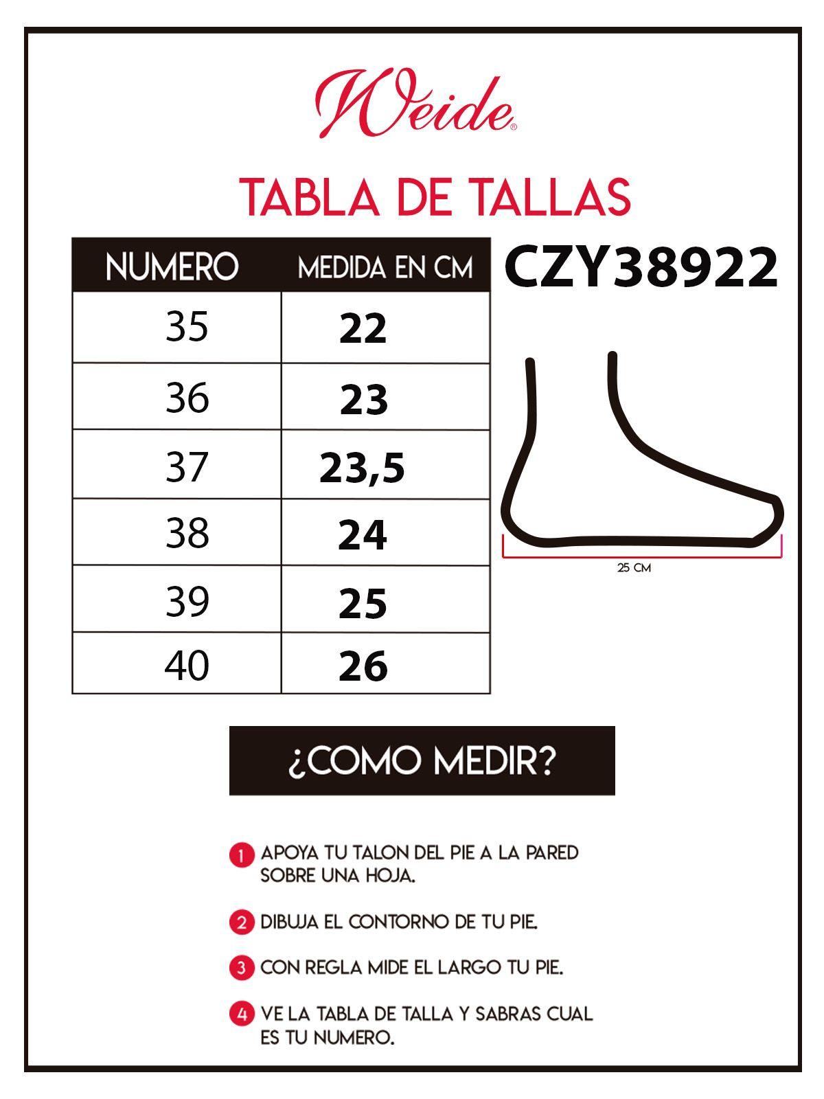 Zapato Kelsie Negro Weide-3