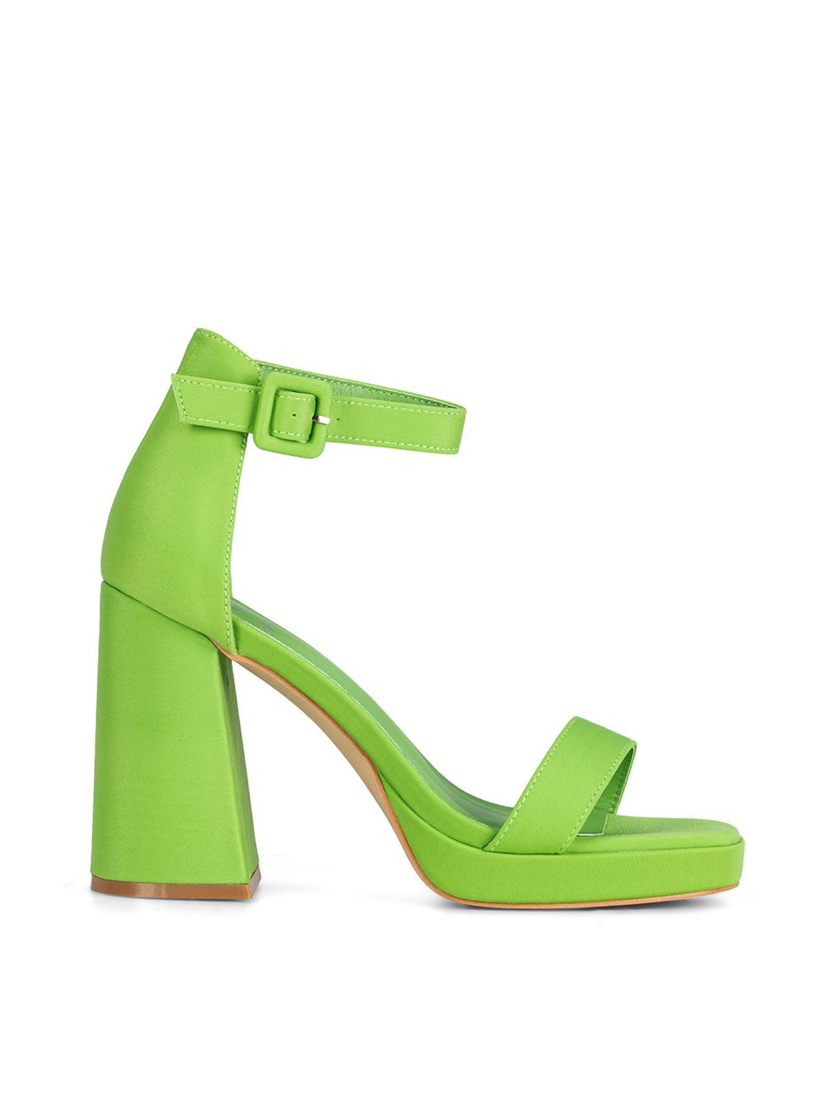Sandalia Taco  Verde Fiesta GH97 Weide-1