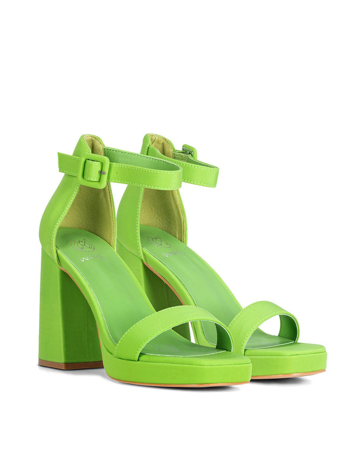 Sandalia Taco  Verde Fiesta GH97 Weide-2