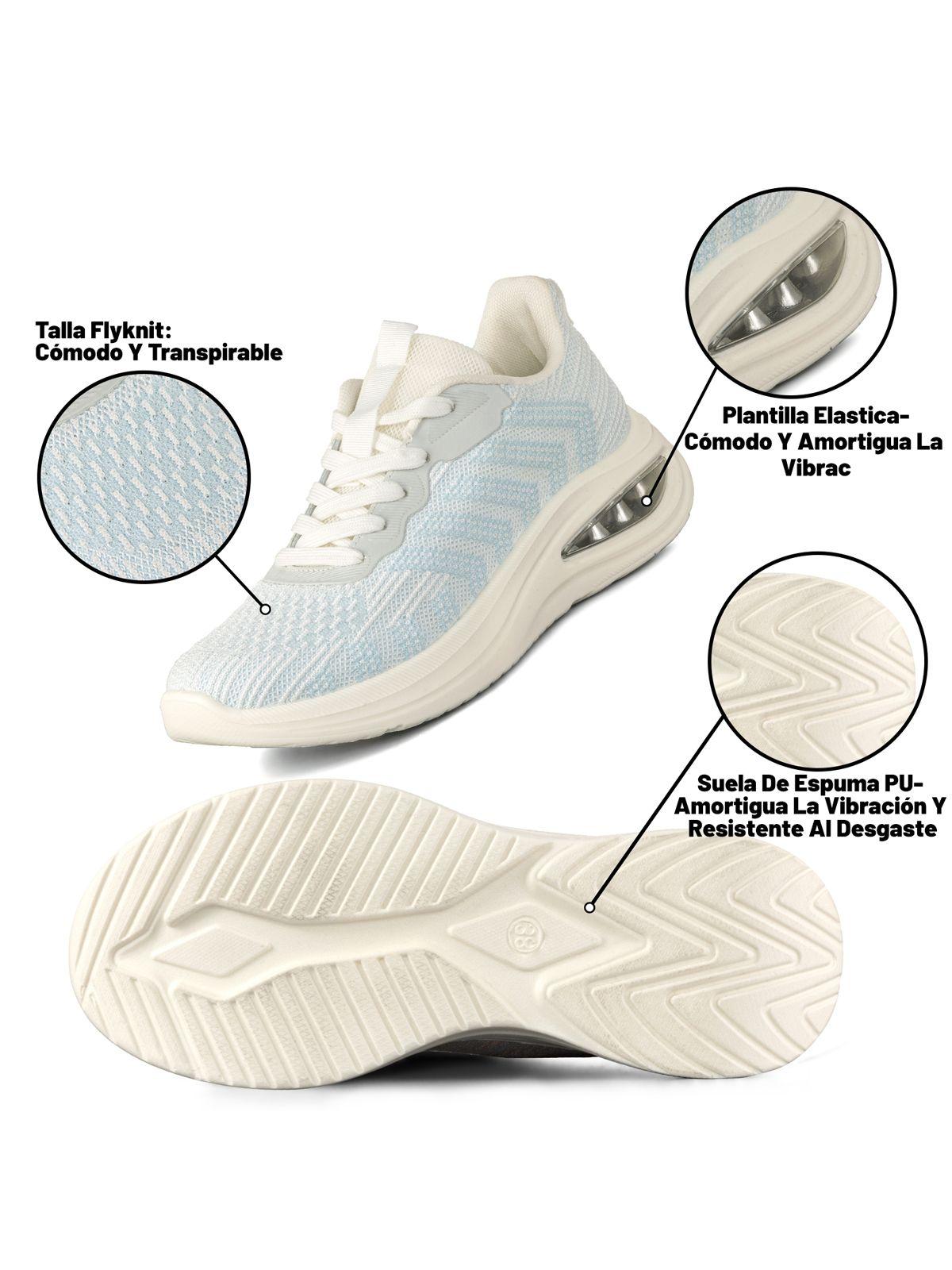 Zapatilla Casual Mujer Urbana Suela Resistente Weide TFA205-5