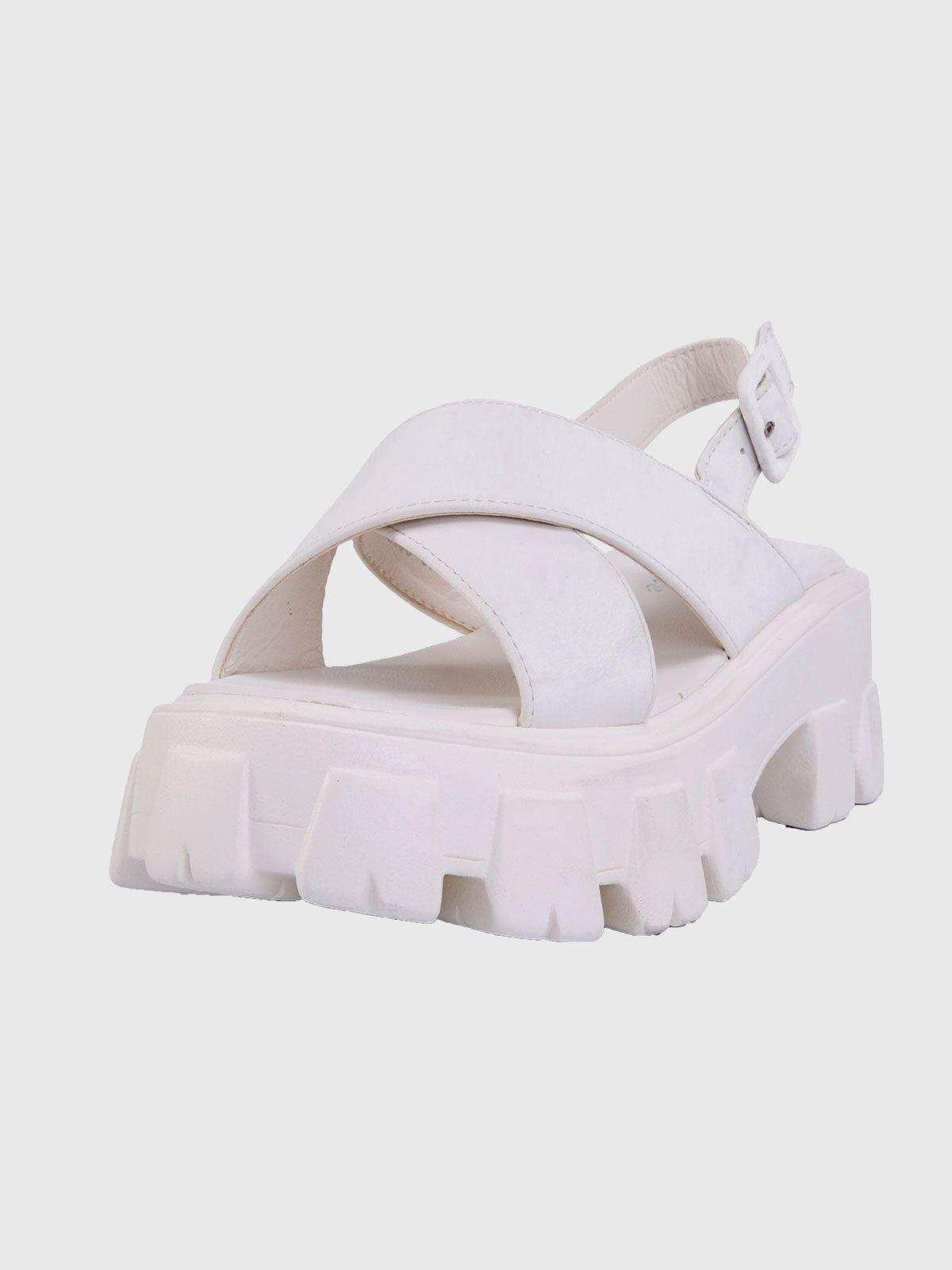 Sandalia Golondrina Blanco Weide-0