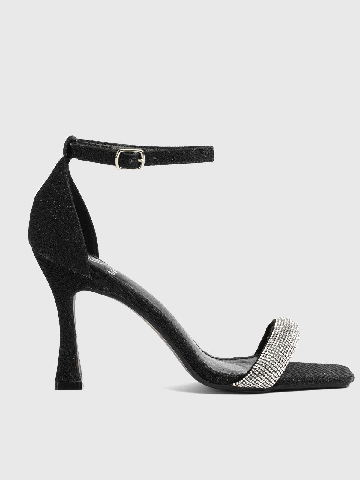 Sandalia Fiesta Mujer Dominga Negro Weide-2